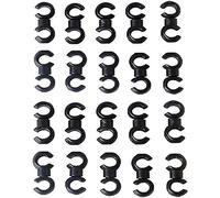 ANCLLO 20 pz Rotanti S-Hook Clip Gancio Spostamento Cavo Alloggiamento Fissaggio Guida Ciclismo Bicicletta MTB Freno Gear Cable