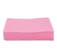 ANCLLO 20Pcs Lenzuola per Lettino da Massaggio Lenzuolo in Tessuto Non Tessuto Copriletto Impermeabile e antiolio per Salone di Bellezza Spa Tattoo Lettino da Massaggio Hotel (Rosa)