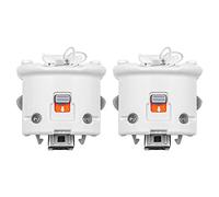 ANCLLO 2PCS Motion Plus Adattatore acceleratore Maniglia Adattatore Esterno sensore per Telecomando Wii