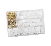 ANCLLO 380 Pezzi Connettori Elettrici per Autoveicoli 2.8mm 2 3 4 6 9 Pin Terminali di Collegamento per Motociclette Auto Camion Scooter Barche Strumenti Elettrici