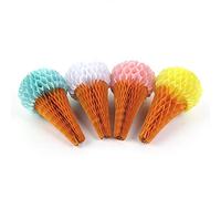 ANCLLO - 4 ganci per gelato da appendere per feste, decorazioni per feste di compleanno e matrimoni, 4 pezzi