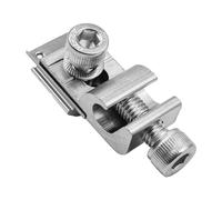 ANCLLO 4 Pezzi Morsetto di Messa a Terra M8 per Modulo Fotovoltaico Pannello Solare Standard Clip di Messa a Terra Montaggio Modulo Solare Staffa di Montaggio con Vite