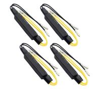 ANCLLO 4PCS 12V 21W LED Resistenza di Carico Moto Lampeggiatore Indicatore di Direzione Decoder Luce Correzione Errore Accessori