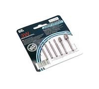 ANCLLO 6 PZ Mini Multi Drill Bit Legno Rotanti Frese Fresatura Set per Lavorazione del Legno per Accessori Strumenti Rotanti, HSS Frese Routing Router Bits per Dremel Accessori, Punte