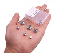 ANCLLO 6Pcs Rotondo Legno Pin Locators 4-12mm Tassello Pin Centro Punto Set Lavorazione Del Legno Artigianato Morsetto Acciaio Strumenti
