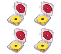 ANCLLO 8 pz Bobine di Schiuma da Pesca per Lenza, Schiuma da Pesca, Mulinelli di Schiuma Imballate in Scatola di Plastica, Utilizzate Principalmente per Riporre Lenze da Pesca e Accessori