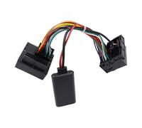 ANCLLO Adattatore Audio per autoradio Audio AUX in Adattatore Audio Bluetooth Cablaggio ausiliario per Ford Mondeo 2005-6000 CD