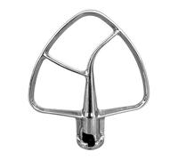 ANCLLO Attacco agitatore Piatto in Acciaio Inox per Robot da Cucina KitchenAid 4.5-5 QT Robot da Cucina Lavabile in lavastoviglie