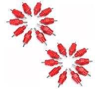 Ancllo - Confezione da 20 alimentatori automatici per pollame e gallina, per acqua e capezzoli