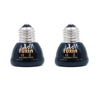 ANCLLO E27 Lampadina Lampada riscaldante per Animali Domestici in Ceramica a infrarossi lontani per Lucertola Ragno della Frutta Rettile Lampadine scaldavivande 100W