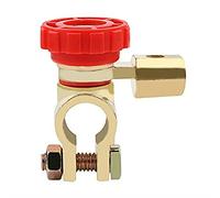ANCLLO Interruttore Stacca Batteria 6V 12V Sezionatore Rotativo Master Battery Disconnect Switch Accessori On/Of per Auto Marina Camion Barca - Rosso