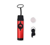 ANCLLO Kazoo in metallo con tono regolabile Kazoo in lega di alluminio con cinque diaframmi a flauto per gli amanti della musica per bambini/adulti (rosso)