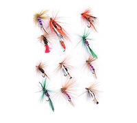 ANCLLO Kit di 12 esche galleggianti per pesca alla trota e spigola, stile A