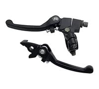 ANCLLO Leva Freno Frizione in Alluminio Pieghevole Nera per Manubrio 22mm 110cc 125cc 140cc TTR 125cc SSR Xmotos Apollo 125 Pit Dirt Bike Motorcycle