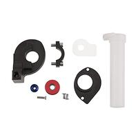 ANCLLO - Manopole per acceleratore a spinta e tirante, con acceleratore a torsione - Acceleratore di moto alluminio-plastico rapido universale corto del gas (colore: rosso)
