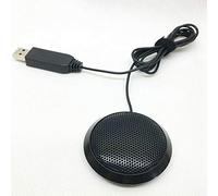ANCLLO Microfono da conferenza USB Portatile Computer Mic Omnidirezionale Stereo PC Microfono per Desktop Laptop Tablet