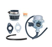 ANCLLO Moto PZ19 Carburatore con Filtro Aria Filtro Carburante Candela di Ricambio per 50cc 70cc 90cc 110cc 125cc Cinese ATV Go Kart Ciclomotori Motorino