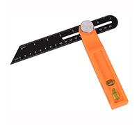 ANCLLO Orizzontale Scorrevole T-Bevel Gaug Livello Strumento T-smussatura Righello con orizzontale e verticale Bolla Carpenter Square Strumento di misura