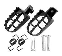 Ancllo - Pedane in alluminio, 8 mm, ricambio per pedane da 50 cc, 70 cc, 90 cc, 110 cc, 125 cc, Taotao Dirtbike, motocross MX