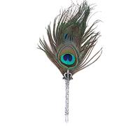 ANCLLO Penna vintage piuma penna immersione per matrimonio segno in forniture ufficio creativo, miglior regalo esecutivo antico per compleanno Natale - stile C
