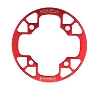 ANCLLO Protezione corona per mountain bike, in lega di alluminio facile installare la copertura del disco della ruota della guarnitura della guarnitura per pignoni 32 ~ 34T