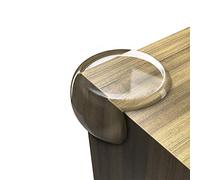 Ancllo - Set di 20 protezioni angolari di sicurezza con adesivo ispessito per prevenire infortuni, scrivania e mobili, copriangoli (a forma di sfera)