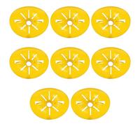 ANCLLO Set di 8 trappole per vespe in plastica - Cattura calabroni a Forma di Fiore e Trappola per Insetti Fai da Te per Protezione Esterna Contro vespe e Mosche della Frutta