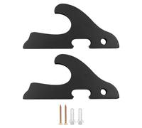 ANCLLO Spada Montaggio a Parete Samurai Spada Regolabile Gancio Display Supporto per Katana Wakizashi Tanto Genji Spada Arma Rack