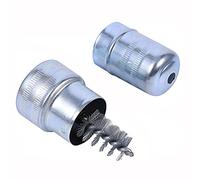 ANCLLO Spazzola per la pulizia dei cavi per morsetti per batterie, 952/5000 Kit trasparente terminale batteria universale, kit terminale batteria per auto Kit pulitore per spazzole per batteria