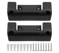 ANCLLO Staffa a Parete da 2 Pezzi per Avvolgitubo da Giardino Supporto per Tubo da Giardino con Set di Bulloni ad Espansione