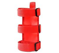 ANCLLO Supporto per estintore roll bar, regolabile, per Jeep Wrangler CJ, YJ, TJ, LJ, JK, JKU, JL, JLU (rosso)