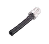ANCLLO Tubo di sfiato con Tappo del Gas con valvola a Sfera, Tubo di sfiato Universale per Moto da Dirt Bike Tappo di sfiato per Tubo di sfiato per CRF YZF EXC Dirt Pit Quad ATV - Argento