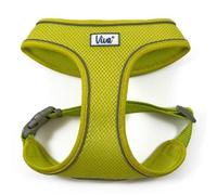 Ancol ad Alta visibilità in Rete Imbottita per Cane, medium/44 - 57 cm, Alta visibilità