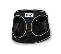 Ancol - Imbracatura a Rete per Cani, Misura L, 0,2 kg, Colore: Nero