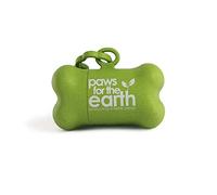 Ancol Paws for The Earth - Dispenser per Sacchetti di Cacca, in plastica, Colore: Verde