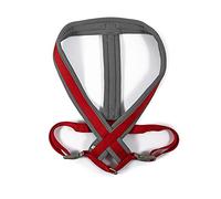 Ancol Viva - Pettorina imbottita per cani, in micropile, riflettente, regolabile, resistente alle intemperie, in poliestere, accessorio per addestramento animali domestici, XL, 70-98 cm, colore: rosso