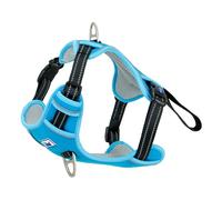 Ancol Viva Pettorina per cani da viaggio e da allenamento, comoda, con petto imbottito e 2 clip per guinzaglio, taglia L, 60-85 cm, colore: blu