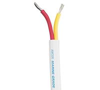 Ancor Safety Duplex Cable 10/2AWG (2X5MM²) White, Flat 25FT