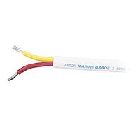 Ancor Safety Duplex Cable 14/2AWG (2X2MM²) White, Flat 250FT