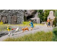 Ancora 16602 Funny-Scenes "Incontro Con Cani" Confezione Di Figure HO 1:87 NUOVO