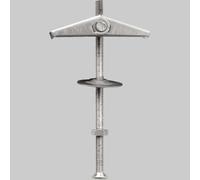 ANCORA A SOFFITTO CON BARRA FILETTATA AK-V M6 (Pz.50)