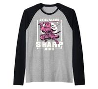 Ancora artigli. Mente acuta. Forza silenziosa in movimento. Maglia con Maniche Raglan