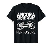 Ancora cinque minuti per favore Sarcastiche Gamer Maglietta