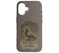 Ancora Coo Pigeon Minimalist Animal Bird Urban Custodia per iPhone 16