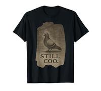 Ancora Coo Pigeon Minimalist Animal Bird Urban Maglietta