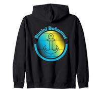 Ancora da Vela retrò per i capitani Che navigano Felpa con Cappuccio