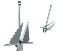 Ancora Danforth in Acciaio zincato 6 kg Barca gommone Nautica