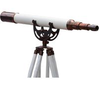 Ancora decorativa Master Single Barrel Nautico Bronzo Antico Finitura Marittima Strumento di Navigazione Vintage Pirati Spyglass Treppiede Telescopio Home Office Decor