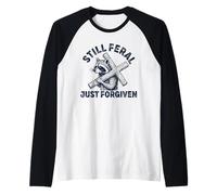 Ancora Feral appena perdonato Cristiano Nuovo Credente Procione Maglia con Maniche Raglan