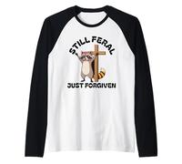 Ancora Feral appena perdonato Cristiano Nuovo Credente Procione Maglia con Maniche Raglan